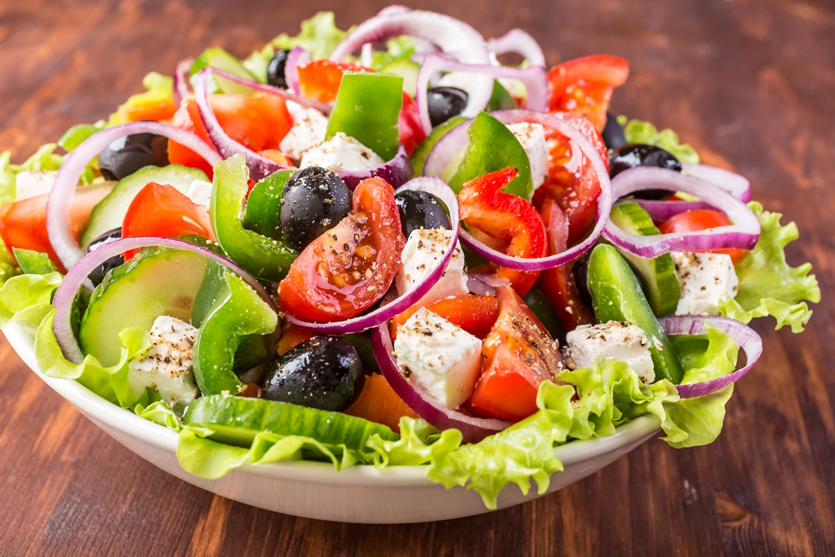 Foto de salada - dieta low carb